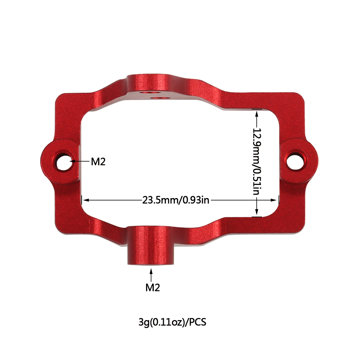 Aluminiowy uchwyt serwo CNC TR – Rc Crawler 4X4 recenzja i cena