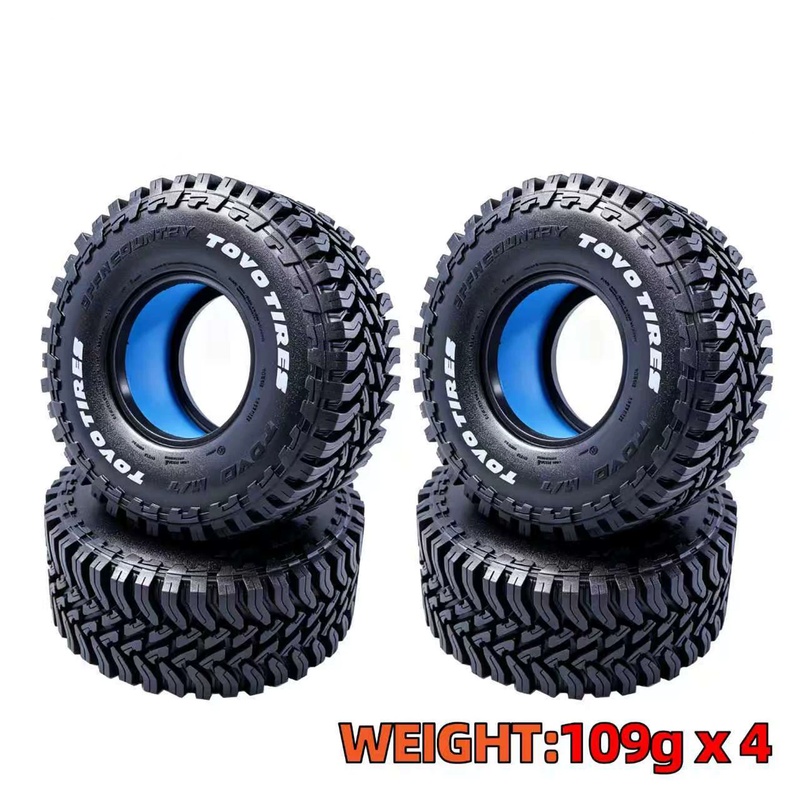 4 szt. 1.9 cala 109*47mm Gumow – Rc Crawler 4X4 recenzja i cena