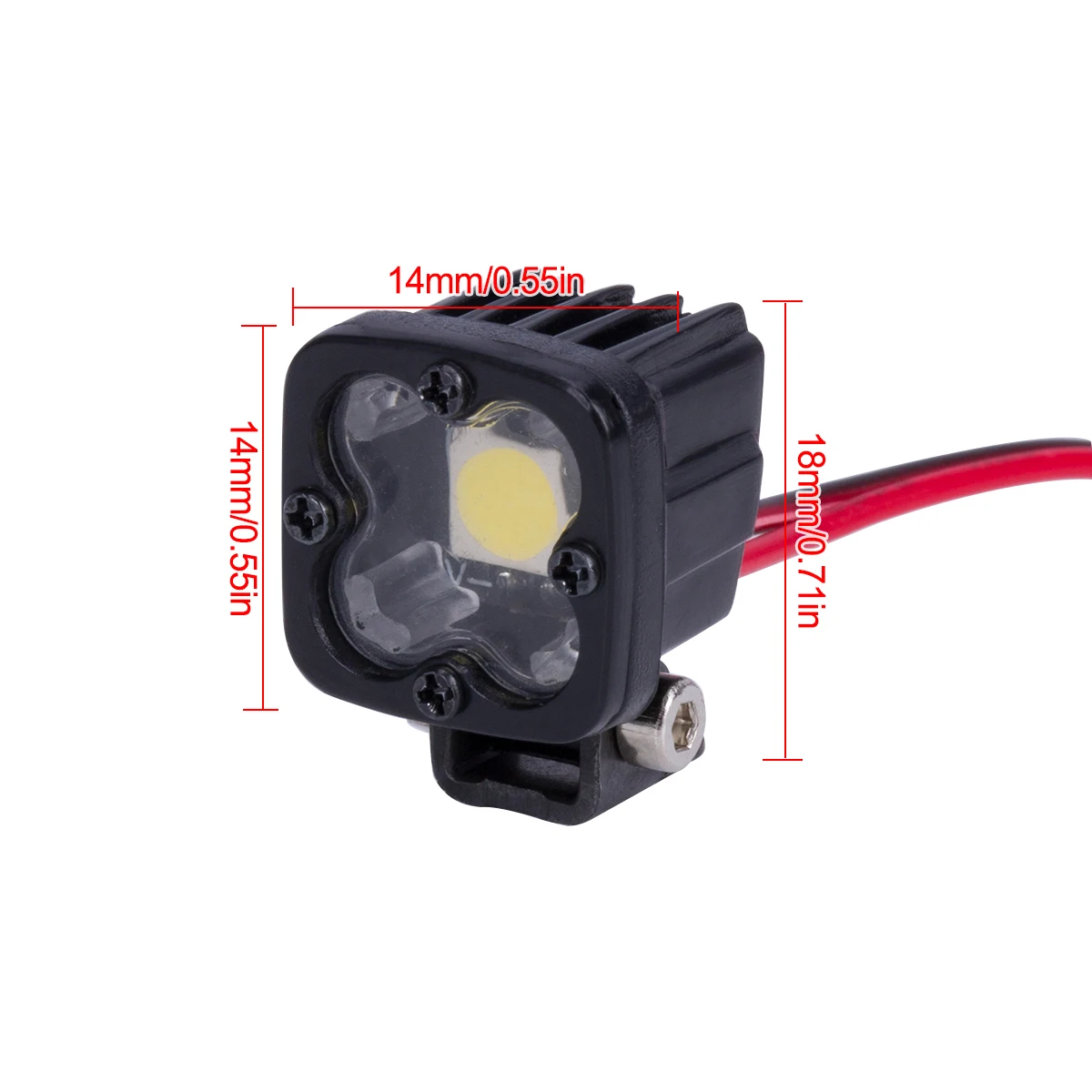 RC Car Square Bright LED Top L – Yunshen Rc Hobby recenzja i cena