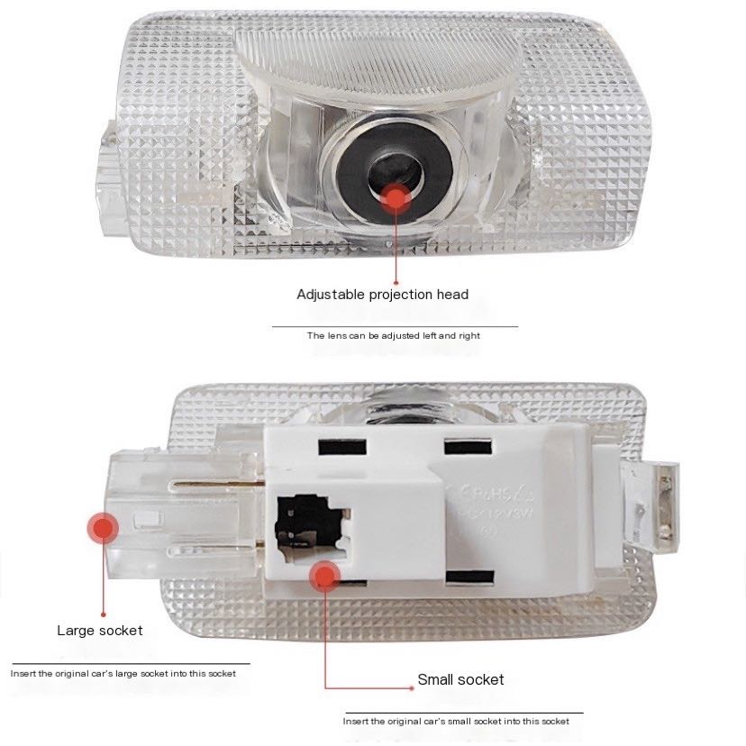 2 sztuki lampy projektora LED  – Yunshen Rc Hobby recenzja i cena