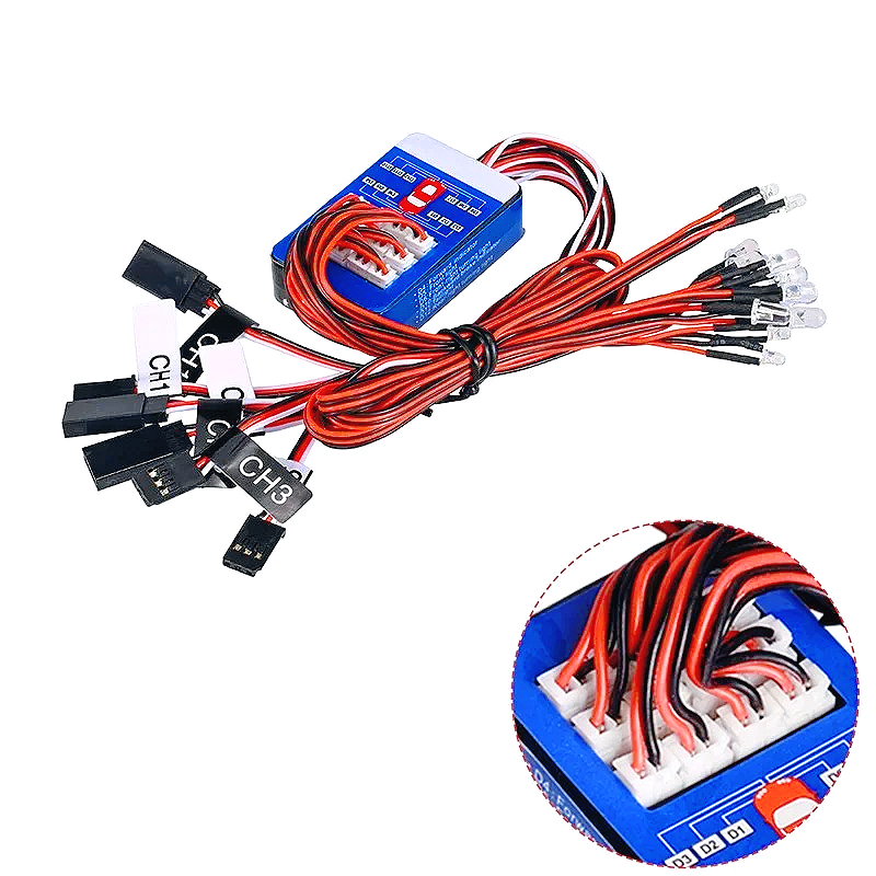 Zestaw 12 diod LED do modeli s – Yunshen Rc Hobby recenzja i cena